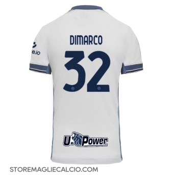 Inter Milan Federico Dimarco #32 Maglia Gara Trasferta Repliche 2024-25